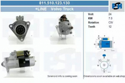 CV PSH 811510123130 -  Стартер